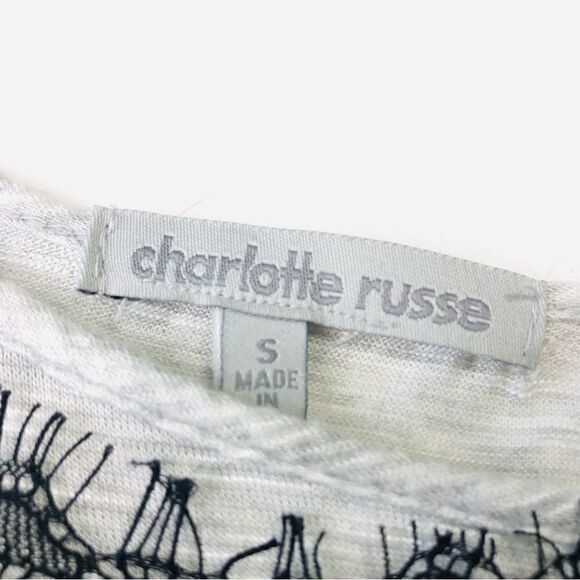 Calvin Klein oversized crop Lace Tee, S - Picture 5 of 5